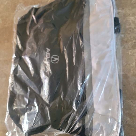 New Acura Nylon tote bag unisex, color white/Black reflective with Acura logo - Picture 2 of 7